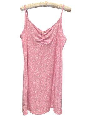 Emily & Jane Cami Night Dress in Pink Butterfly Print